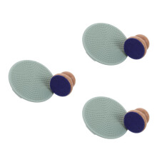 3Sets Druckwerkzeug Set Holz & Kunststoff Pilzroller Für Zuhause Bunt