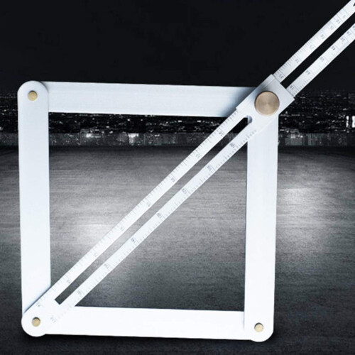 Woodworking floor angle divider, angle measuring ruler, aluminum alloy protractor, angle probe measuring tool 2