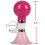 Kinderfahrradhupe, Kinderfahrradklingel für Mädchen oder Jungen (Rosa) 2