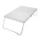 Collapsible Picnic Table Silver 1 Set 14.93x8.25x4.72 in 5
