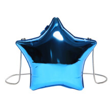 Sac bandoulière femme en forme d'étoile, sac de soirée, sac bandoulière tendance en acrylique, pochette de soirée