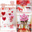 Valentine Artificial Flowers with Heart-Shaped Red Berry 5