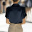 Women's Solid Blazer with Notched Lapel Short Sleeve 4