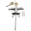 Garage Door Lock T Handle w/2 Keys - Replacement 2