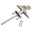 Garage Door Lock T Handle w/2 Keys - Replacement 6