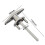 Garage Door Lock T Handle w/2 Keys - Replacement 8
