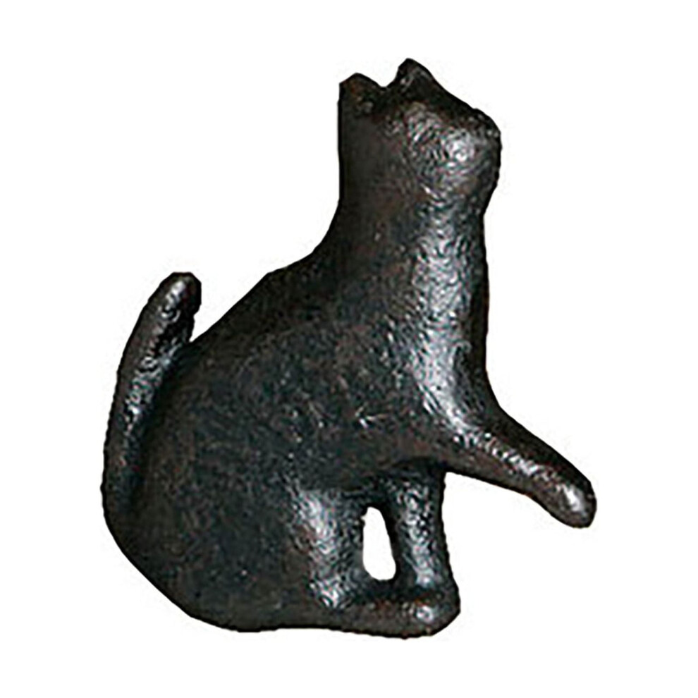 Clearance Sale!Cat Shape Iron Drawer Pulls Knobs For Cabinet Wardrobe, Handmade Equipment 974856439652
