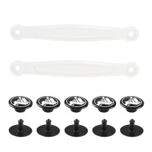1 paire de brides de talon Ă rivets pour sabots, sandales, chaussures homme et femme, accessoires de plage