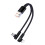 Καλώδιο διαχωριστή φόρτισης USB 2 σε 1 με γωνία 5A Γρήγορο USB σε 2x Type C για γρήγορη 1