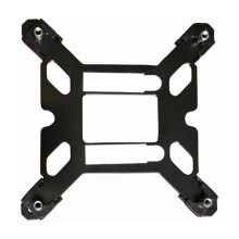 Suporte universal para placa-mãe com dissipador de calor para CPU 1700X/115X/1366, fácil de instalar e compatível com radiadores de resfriamento.