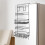 Multifunctional Refrigerator Hanging Rack Kitchen Supplies Shelf Spice Organizer 4