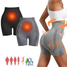 Ice Silk Lon Fiber Repair Shaping Shorts, Ionic Shapewear