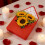 Red Flower Gift Box and Love Letter Envelope Set 5 pcs 7