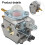 Kit carburatore per decespugliatori WT460EFCO8300 8350 e 2