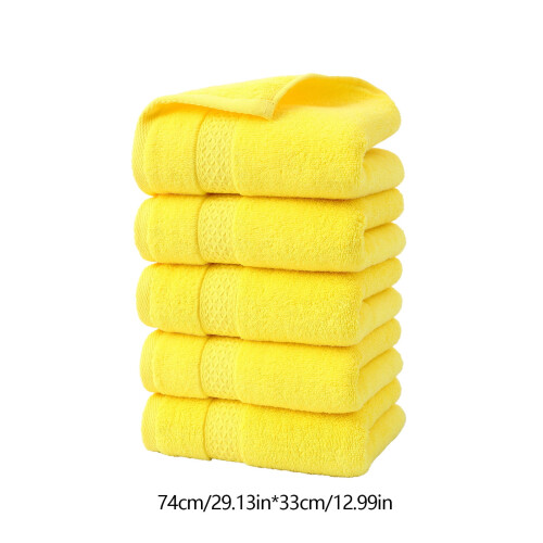 Hand Towel Set Cotton 5-Piece Hypoallergenic 1