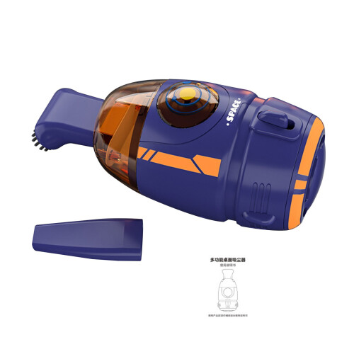 Kädessä pidettävä autoimuri, USB-ladattava, yöllä 2