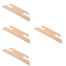 4Stk Handwebstuhl Schiffchen Holz Dunkle Für Tapisserie