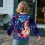 Mädchen-Sweatshirt mit Rundhalsausschnitt und Rüschenärmeln, Größen 1-8 4