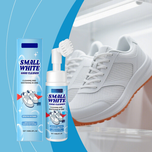 150ml Αφρός καθαρισμού παπουτσιών White-Shoes Απαλός καθαριστικός αφρός για αθλητικά