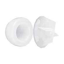 Múnla Silicone, Múnlaí Bosca Seodra Traipéisóideach le Clúdach, Múnlaí Cupáin, Foirfe le haghaidh Coimeádán Stórála Seodra,