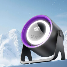 Portable USB Desk Fan with 100 Speeds, 180 Adjustable Tilt, Quiet Turbo Cooling – Compatible with USB Power Sources