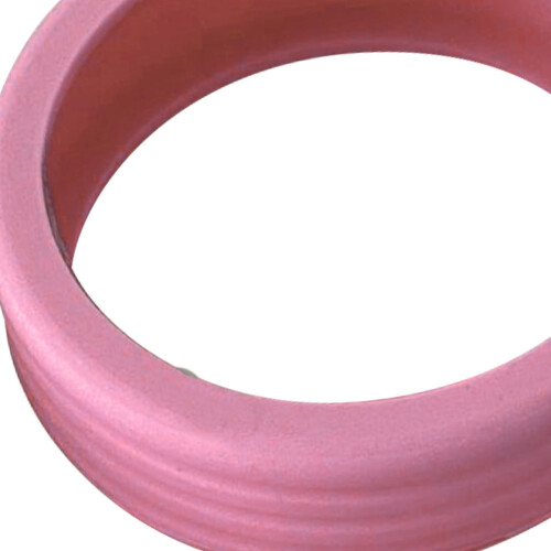 8er-Set Silikon-Radkappen Rosa - Geräuschabsorbierend 2