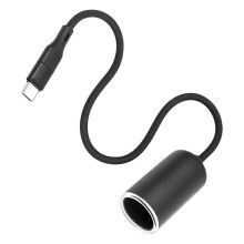 Cuibheoir USB C Fireann go Toitíní 11 Soilse Breiseán Cineál C 5V go 12V le haghaidh Gléasanna Gluaisteán Tiontairí Soláthair Cumhachta