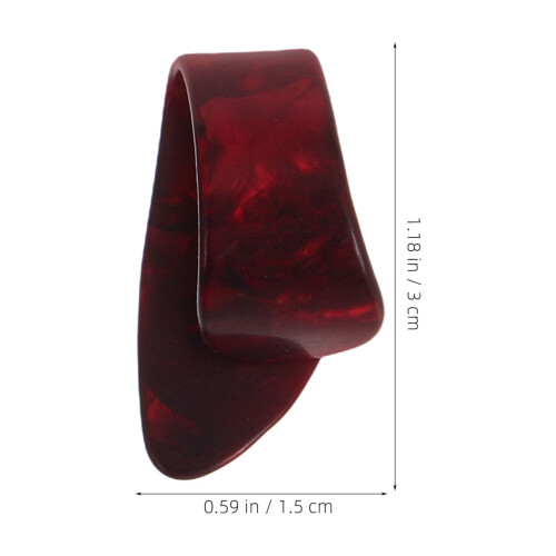 Guitar Finger Picks Flat Thumb Picks 12 pcs 1