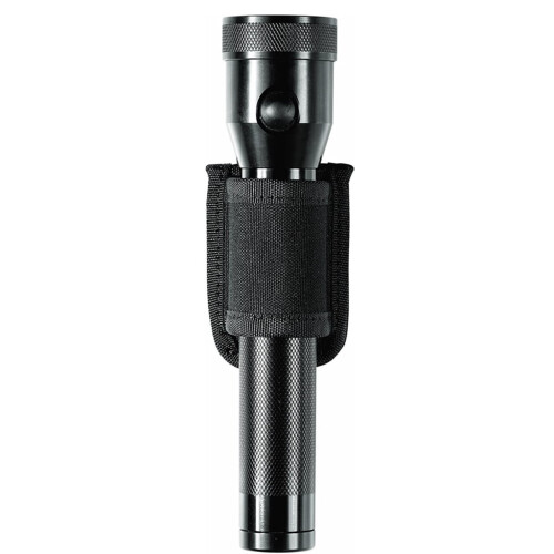 Open Top Compact Light Holders, Heavy Duty Belt Nylon Weave Flashlight, Fits Standard D Cell Flashlight 1