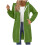 Damen-Kapuzenpullover, einfarbig, langärmelig, biegsam 2