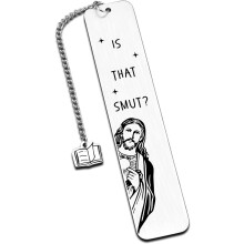Funny Spicy Bookmarks with Chain for Women, Book Lovers & Bookworms – Christmas, Birthday, Valentine's Day Gifts (Compatible with All Books)