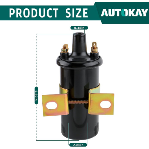 Ignition Coil for Kohler Cast Iron Engines K181-K361 2