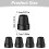 Walking Stick Head Accessories Aluminum Alloy 4pc 2