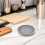 2pcs Silicone Suction Plate for Elderly Non Skid Dinnerware Deep Gray Home Use 3