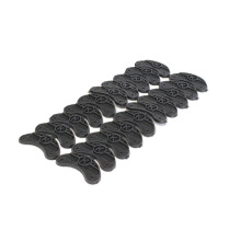 20X Shoe Rubber Sole Replacement Heel Savers Toe Plates Tap DIY Glue On Shoes Pad