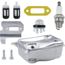 Kit de silencieux de remplacement pour TS420, rondelle de silencieux pour scie à onglets Stihl TS420, pièces Stihl TS420, TS410 4238 141 3200
