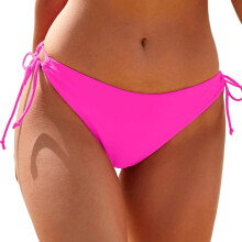 Women's Low-Rise Tie-Side Bikini Swimwear Solid Color
