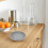 2pcs Silicone Suction Plate for Elderly Non Skid Dinnerware Deep Gray Home Use 6