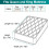Matrasopbergtas Queen/King Size, transparant, waterdicht, wit 2