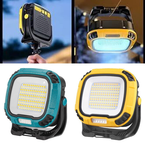 COB Campinglys Oppladbar LED-lommelykt 1-pakning 2