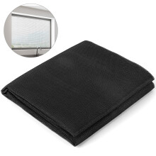 (Black, 1.2m x 2.5m) Durable Fiberglass Window Screen 1.2x2.5m