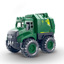 Multicolor Simulation Garbage Truck Toy for Kids 3+, Compatible with Educational Play & Environmental Themes