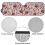 Foldable Ladybug Leopard Print Sun Shade for Jeep Wrangler 6