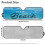 Windshield Sun Shade for Wrangler Compass Gladiator 7