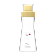1 Stück Quetschflasche für Würzmittel, Ketchup, Salat, Honig, Senf, Saucenflasche aus Kunststoff (gelb)