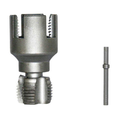 Pipe Thread Cutting Tool for Electric Drill: Integrated Internal & External Threading for 1/2\