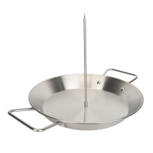 Stainless Steel Vertical Skewer Grill with Removable Spit Stand & Accessories
