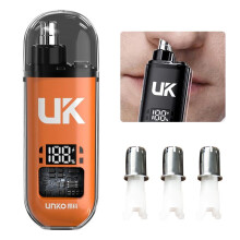 Nose Hair Trimmer – Waterproof, Portable, Stainless Steel + ABS, Safe for Men & Women, Compatible with USB Charging