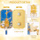 Yellow Crane Tower Magnetic Fridge Magnet Blue 3D 2