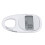 Clip-On Walking Pedometer 210mAh CR2032 ABS White 15